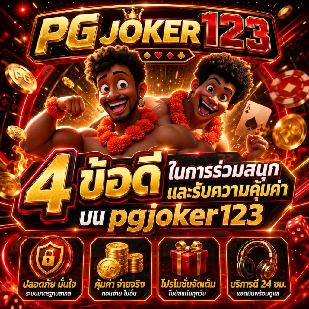 pgjoker123 โปรโมชั่น